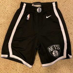 NBA Nike Men Brooklyn Nets Shorts Size 30 (Small)